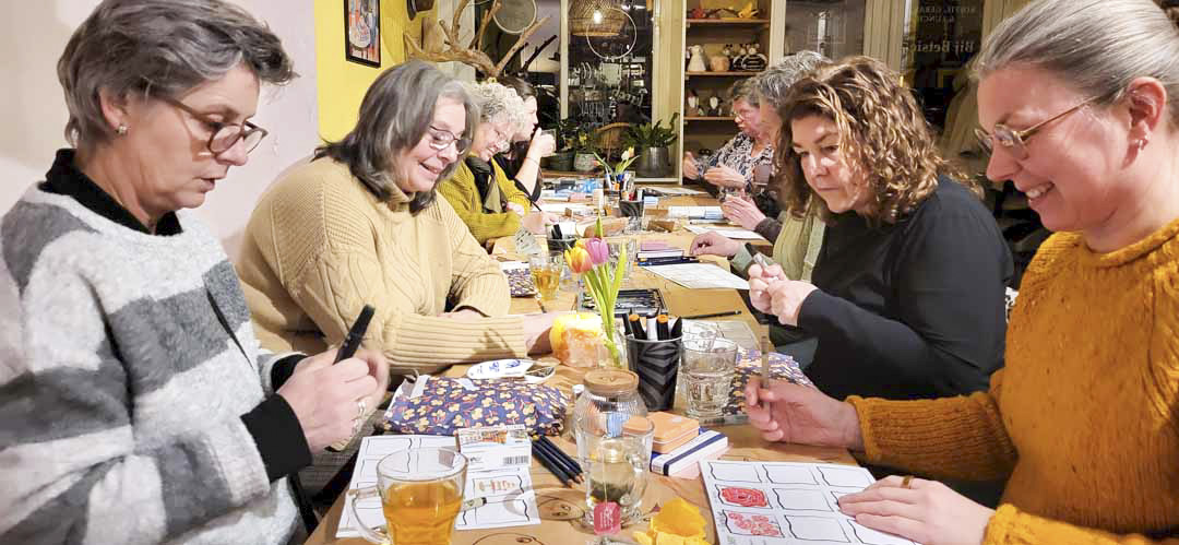 Workshop Tekenen in het moment! Een winter vol kleine ontdekkingen en grote ontspanning🧡 - Afbeelding 4