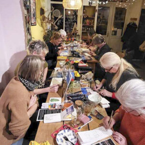Workshop Tekenen in het moment! Een winter vol kleine ontdekkingen en grote ontspanning🧡